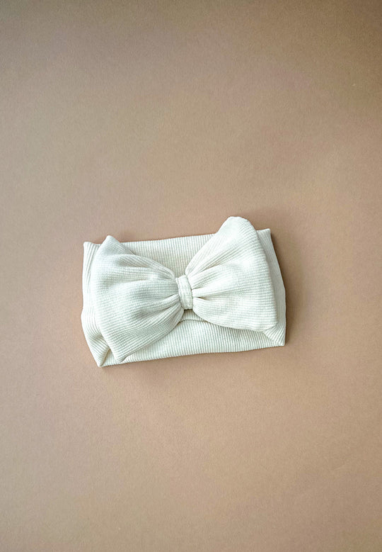 Cream Organic Cotton Headband