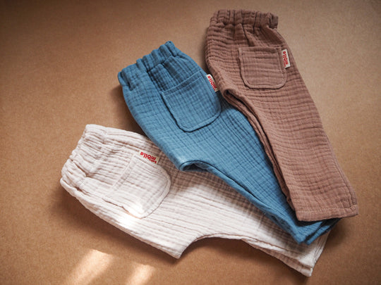 Pantollona nga Muslin - Muslin Pants