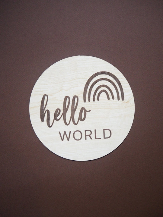 Hello World Disc